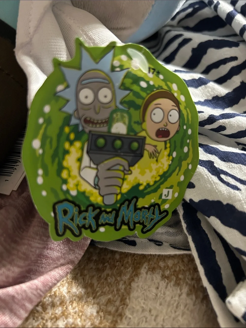Rick Character from Rick & Morty Cartoon  JAZWARES  8” RICK  NWT